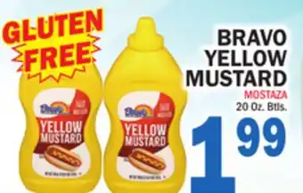 Bravo Supermarkets BRAVO YELLOW MUSTARD offer