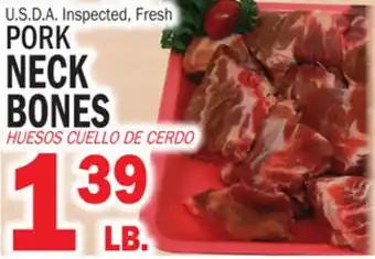 Bravo Supermarkets PORK NECK BONES offer