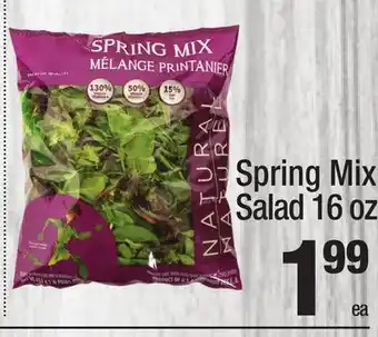 Super King Markets Spring Mix Salad offer