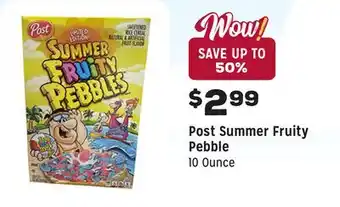 Grocery Outlet Summer Fruity Pebble offer