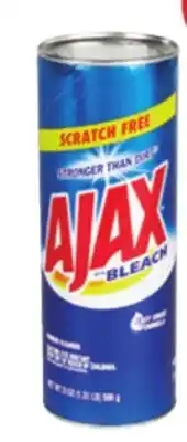 Ocean State Job Lot Ajax with Bleach Powder Cleanser 21 oz offer