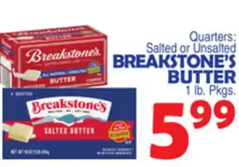 Bravo Supermarkets BREAKSTONE'S BUTTER offer