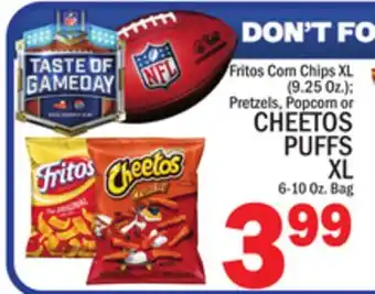 C Town CHEETOS PUFFS XL 6-10 Oz. Bag offer