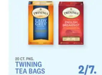 Kings Food Markets TWINING TEA BAGS offer