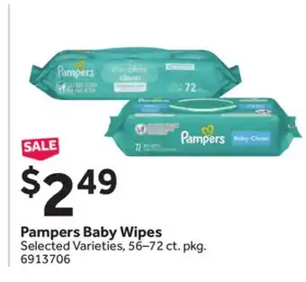 Stop&Shop Pampers Baby Wipes offer