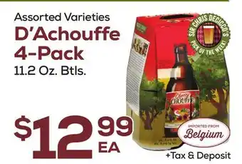 DeCicco & Sons D'Achouffe 4-Pack offer
