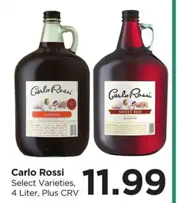 Food 4 Less Carlo Rossi offer