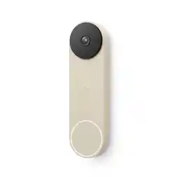 Walmart Google Nest Doorbell (Battery) (Linen) offer