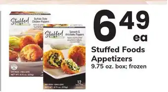 ACME Stuffed Foods Appetizers offer