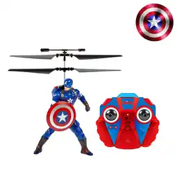 Walmart Marvel Licensed Avengers Captain America 2CH IR RC Helicopter, Ages 8+ offer