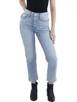 Walmart Joe's Womens The Honor Straight Leg Distressed Hem Ankle Jeans offer