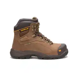 Walmart Caterpillar Mens Diagnostic Leather Steel Toe Work Boots offer