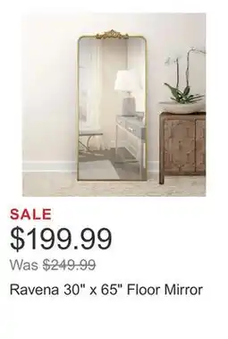 Costco Ravena 30 x 65 Floor Mirror offer