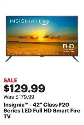 Best Buy Insignia - 42 Class F20 Series LED Full HD Smart Fire TV offer