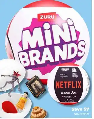 Showcase US Zuru Mini Brands: Netflix offer