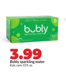 Hy-Vee Bubly sparkling water offer