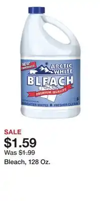 Big Lots Bleach, 128 Oz offer