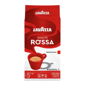 Walmart Lavazza Qualit Rossa Ground Coffee Blend, Medium Roast, 8.8 oz Bag offer