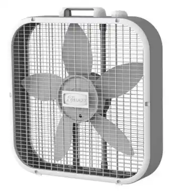 Walmart Lasko 20 Galaxy Box Fan with 3 Speeds and Carry Handle, 22.5 H, White, B20100, New offer