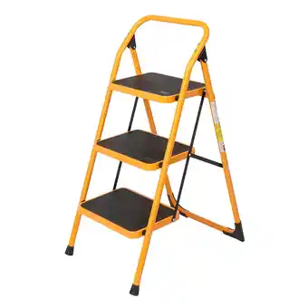 Walmart Ktaxon 3-Step Ladder, Lightweight Step Stool, 330 lb. Load Capacity, Iron offer