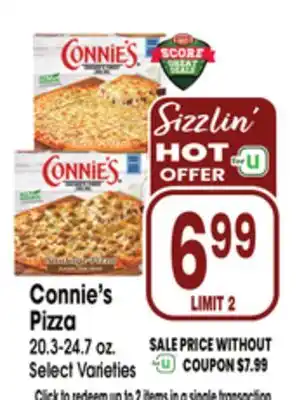 Jewel-Osco Connie's Pizza offer