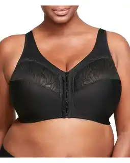 Walmart Glamorise MagicLift Natural Shape Front-Closure Wirefree Bra 1210 (Women's & Women's Plus) offer