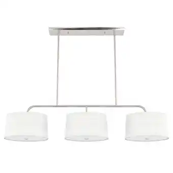 Walmart Hunter Fans - Cottage Hill - 6 Light Linear Chandelier In Modern Style-11 Inches offer