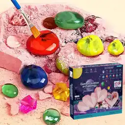 Walmart Ycandiee Archaeological Excavation Toy Girl Explores Ores, Treasures, Children's Puzzle DIY Knocks offer