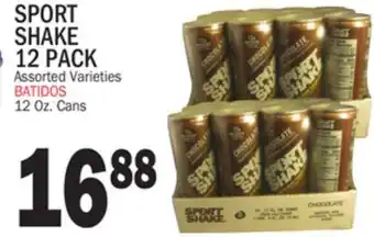 Bravo Supermarkets SPORT SHAKE 12 PACK offer