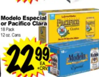 Superior Grocers Modelo Especial or Pacifico Clara offer