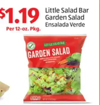 Aldi Little Salad Bar Garden Salad offer