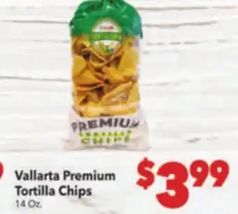 Vallarta Supermarkets Vallarta Premium Tortilla Chips offer