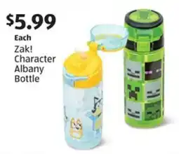 Aldi Zak! Character Albany Bottle offer