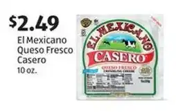 Aldi El Mexicano Queso Fresco Casero offer