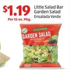 Aldi Little Salad Bar Garden Salad Ensalada Verde offer