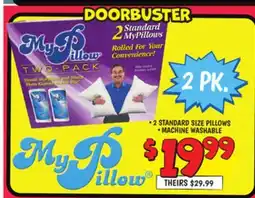 Ollie's MY PILLOW DOORBUSTER offer