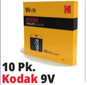 Ocean State Job Lot 10 Pk. Kodak 9V offer