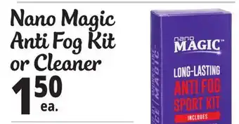 Ocean State Job Lot Nano Magic Anti Fog Kit or Cleaner offer