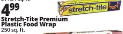 Ocean State Job Lot stretch-tite Premium Plastic Food Wrap 250 sq ft offer