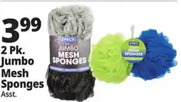 Ocean State Job Lot 2 Pk. Jumbo Mesh Sponges offer