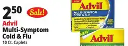 Ocean State Job Lot Advil Multi-Symptom Cold & Flu offer
