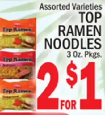 C Town TOP RAMEN NOODLES offer