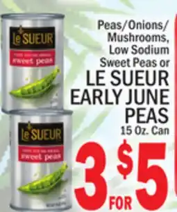 C Town LE SUEUR EARLY JUNE PEAS offer