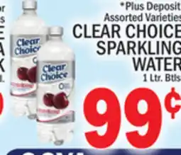 C Town CLEAR CHOICE SPARKLING WATER offer