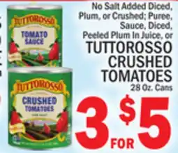 C Town TUTTOROSSO CRUSHED TOMATOES offer