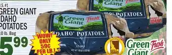 C Town GREEN GIANT IDAHO POTATOES offer