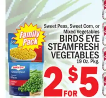 C Town BIRDS EYE STEAMFRESH VEGETABLES offer