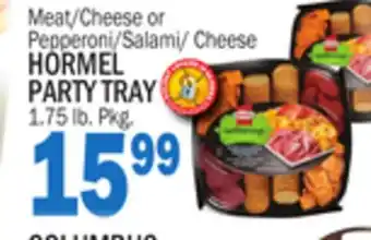 C Town HORMEL PARTY TRAY offer