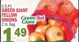 C Town GREEN GIANT YELLOW ONIONS offer