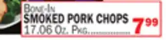 Bravo Supermarkets SMOKED PORK CHOPS offer